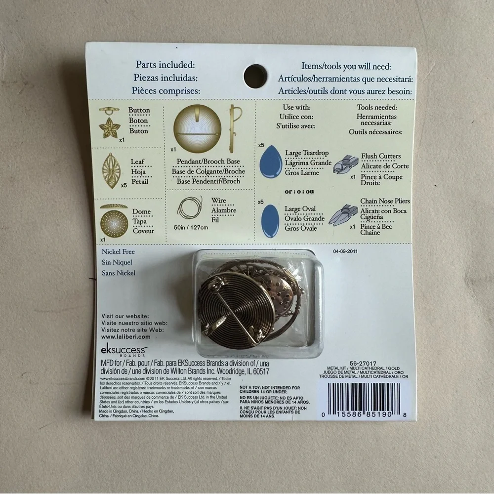 NEW EKSuccess Laliberi jewelry making items- lot of 2